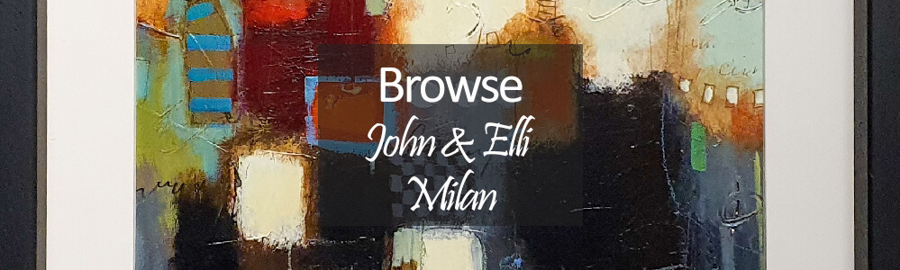 John & Elli Milan Art - abstract painting